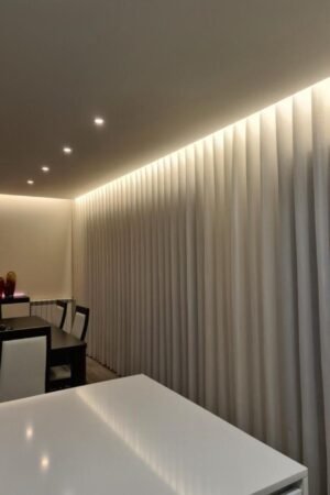 Cortinas Waves em Tecido Premium (Escolha do tecido e Trilho via WhatsApp)
