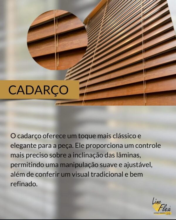 Persiana de Madeira & Bambu – Naturalidade e Sofisticação em Seu Espaço - Image 2
